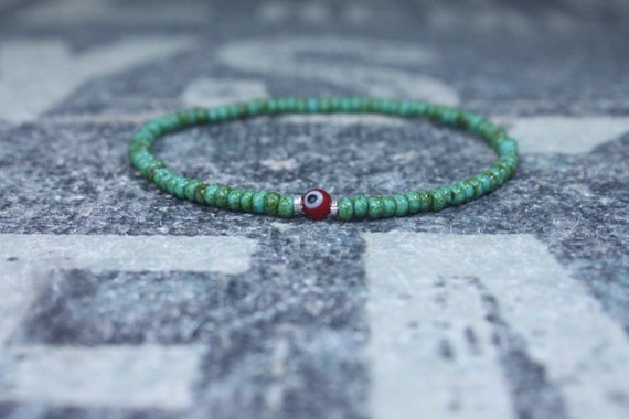 Kabbalah, Mens Beaded Bracelet, Anniversary Gift, Evil Eye Bracelet, Men Gift, Gift for Boyfriend, Bracelet, Couples Bracelet, Bead Bracelet