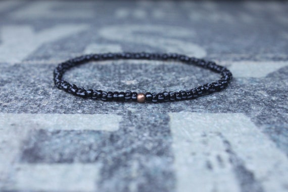 Mens Beaded Bracelet, Mens Bracelet, Minimalist jewelry, Minimalist Bracelet, Mens Jewelry, Beaded Bracelet, Boyfriend Gift, Men's Gift