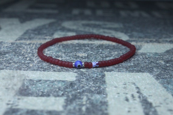 Kabbalah, Mens Beaded Bracelet, Anniversary Gift, Evil Eye Bracelet, Men Gift, Gift for Boyfriend, Bracelet, Couples Bracelet, Bead Bracelet