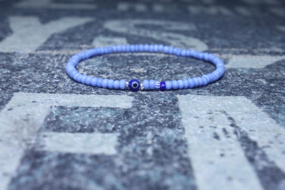 Kabbalah, Mens Beaded Bracelet, Anniversary Gift, Evil Eye Bracelet, Men Gift, Gift for Boyfriend, Bracelet, Couples Bracelet, Bead Bracelet