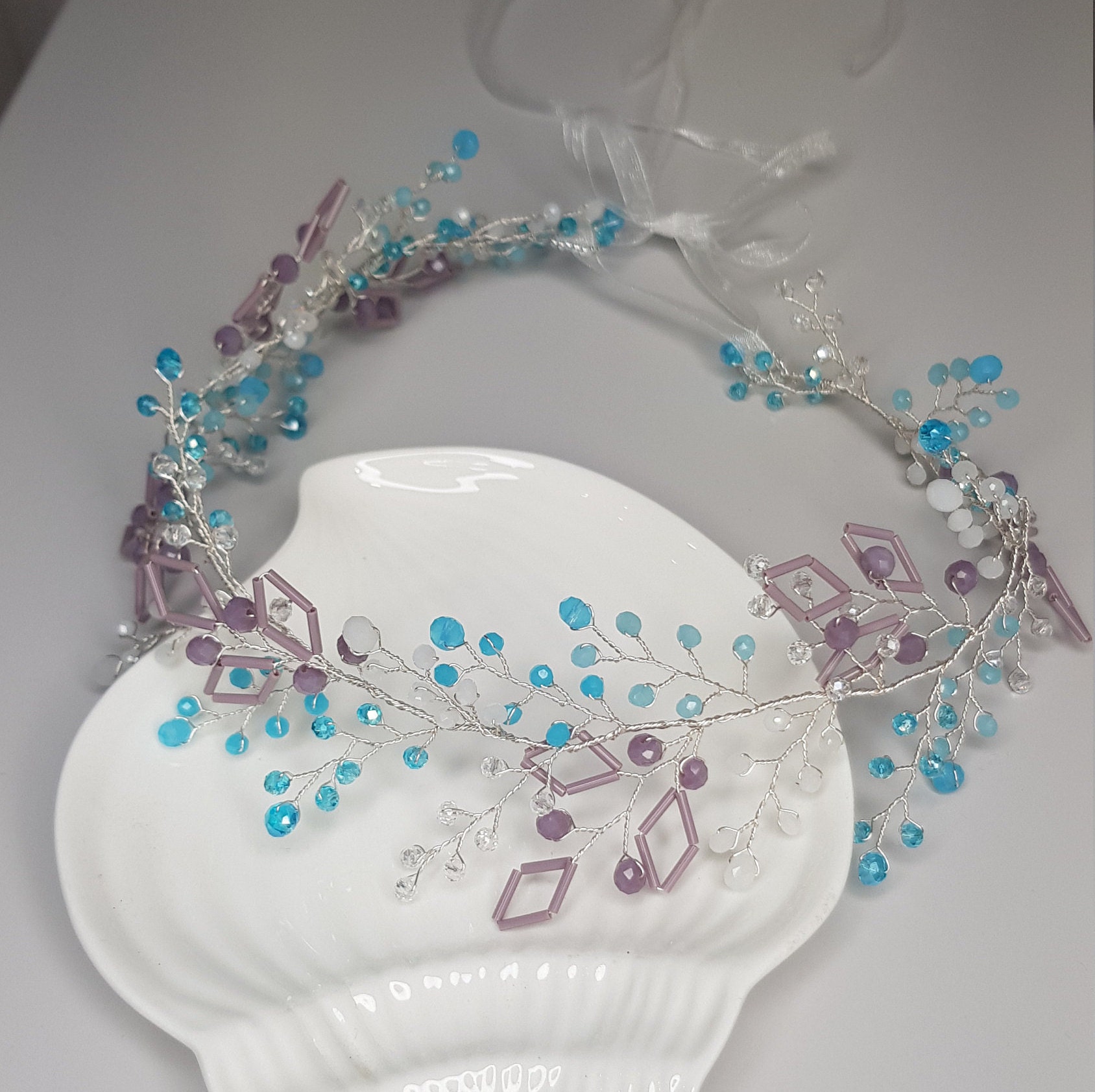 Beaded hair vine Etsy