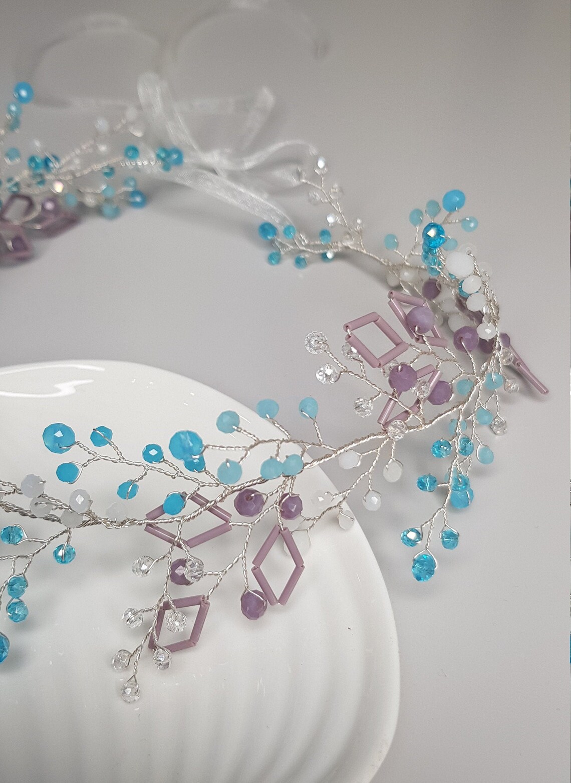 Beaded hair vine Etsy