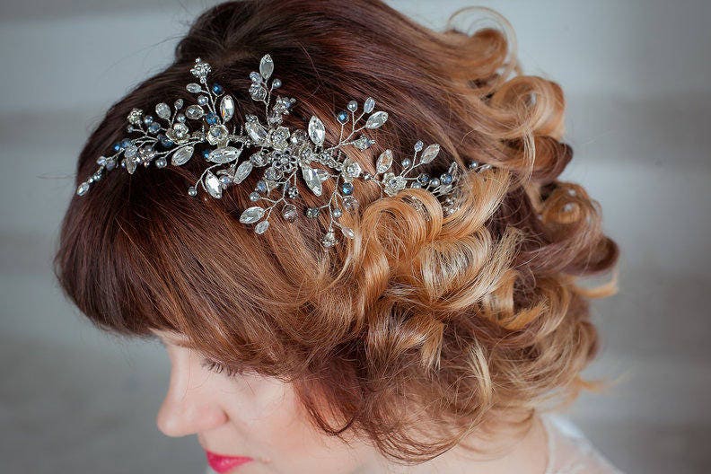 Wedding Hair Comb Wedding Hair Accessory Bridal Headpiece Etsy