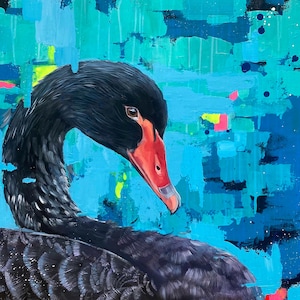 Black Swan - Signed Open Edition Giclée Print