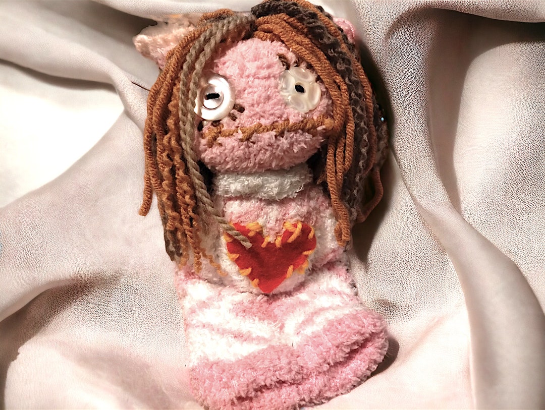 Ugly Sock Doll, Voodoo Inspired, Handcrafted Doll - Etsy