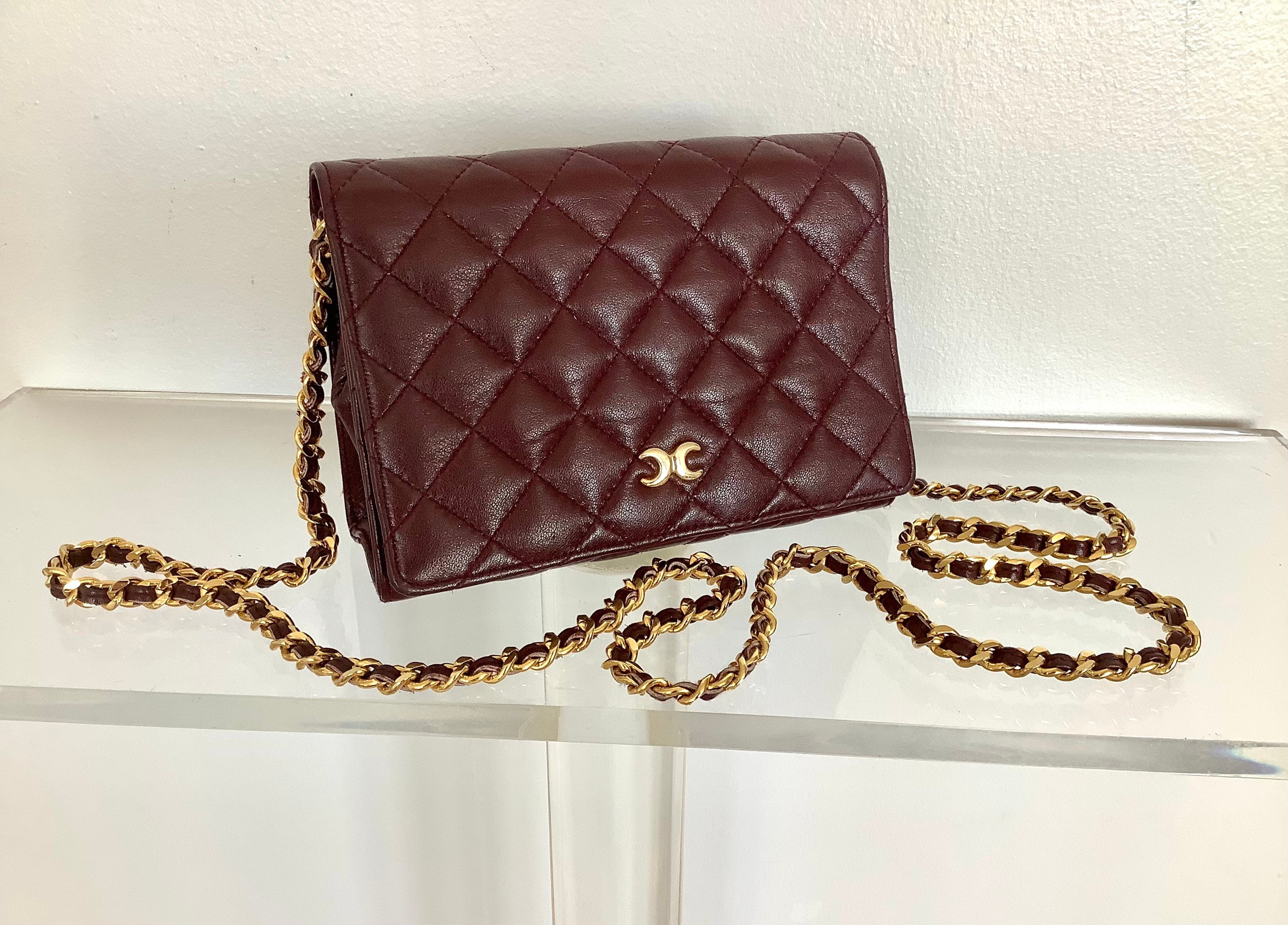 Chanel Airlines CC Flap Bag Quilted Velvet XXL