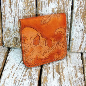 Leather Guitar Pick Wallet / Wallet for Picks / Leather Pick Case / Pick Holder