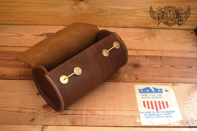 Leather Motorcycle Tool Bag / Leather Bag for Motorcycle Tools Etsy