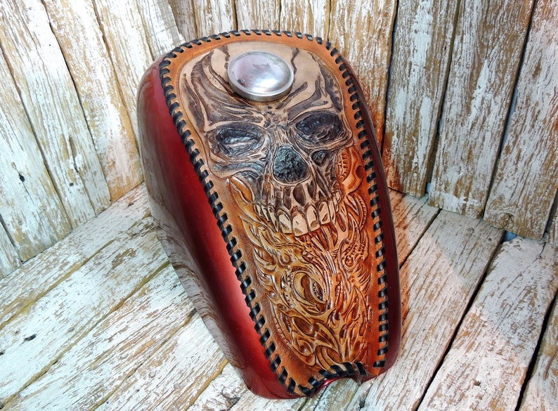 Motorcycle Gas Tank Bib / Harley Davidson 9l 2.4gallons Etsy Canada