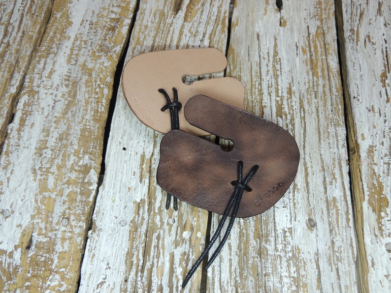 Archery Tab / Archery Shooting Tab / Leather Archery Tab / Etsy