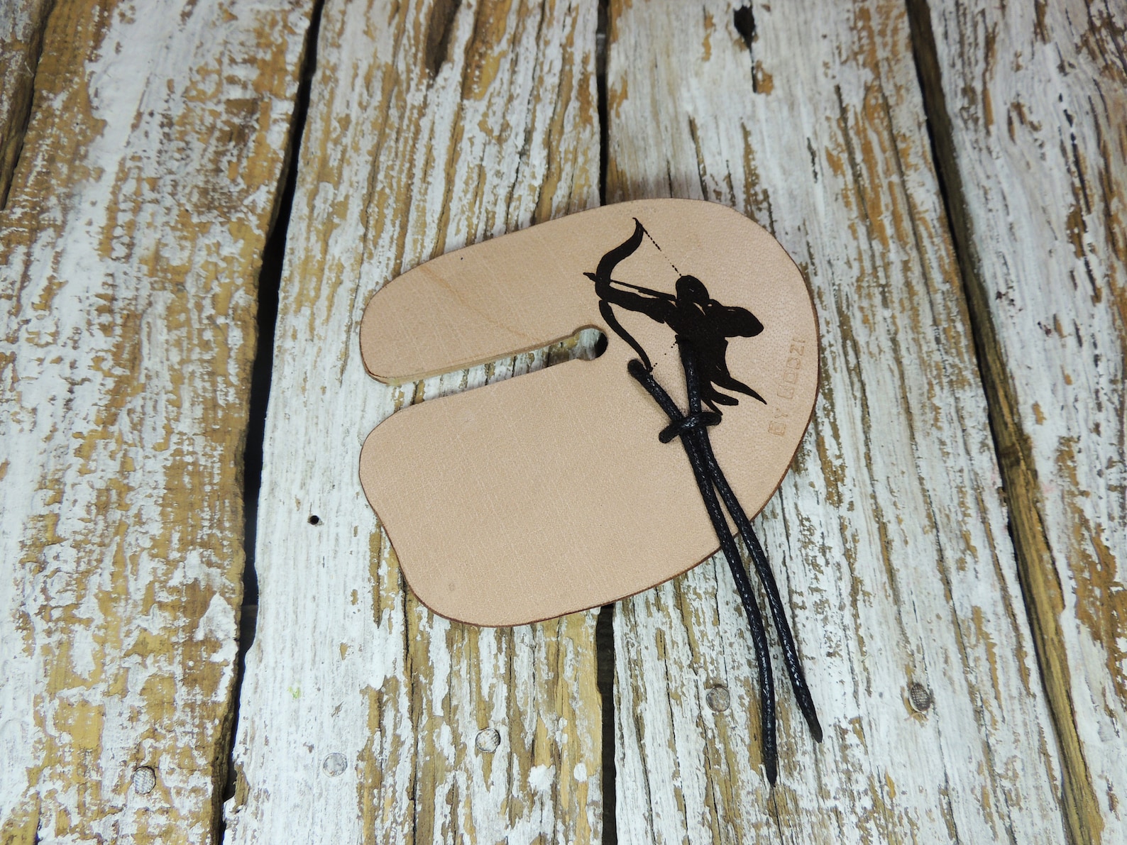 Archery Tab / Archery Shooting Tab / Leather Archery Tab / Etsy
