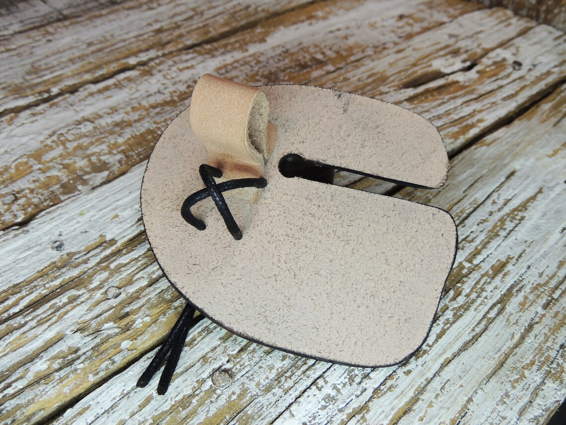 Archery Tab / Archery Shooting Tab / Leather Archery Tab / Etsy