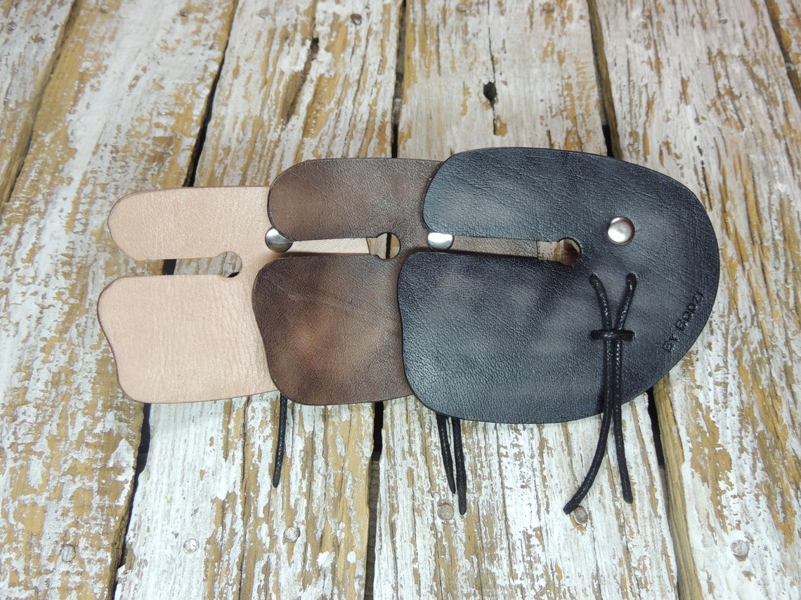 Archery Tab / Archery Shooting Tab / Leather Archery Tab / Etsy