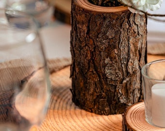 10 PIÈCES DÉCOUPÉES en bois non tranches de bois ornements pour projets