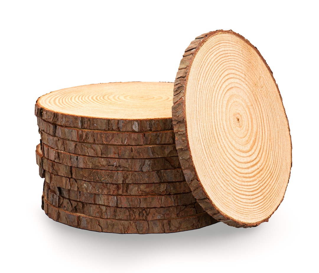 1 Pack Large Wood Slices for Centerpieces,Wood Centerpieces for Tables,  Natural Wood Slabs for Party
