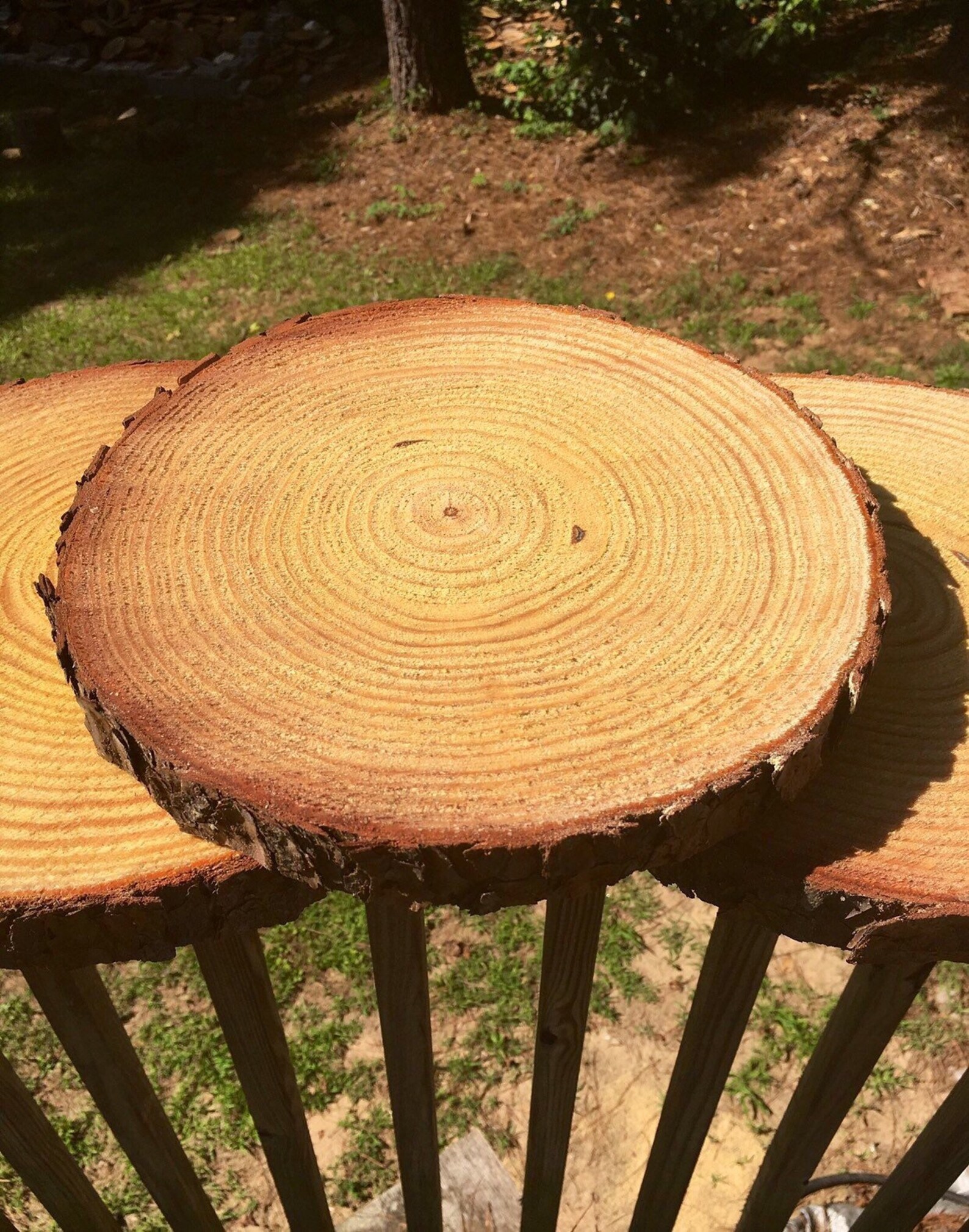 Set of 20 13 inch rustic table chargers wood chargers wood Etsy