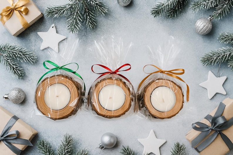 Bulk Christmas Favors • Holiday Gifts Bulk • Stocking Stuffers • Teacher Appreciation Gifts • Hostess Gifts • Holiday Candle Gifts bild 5