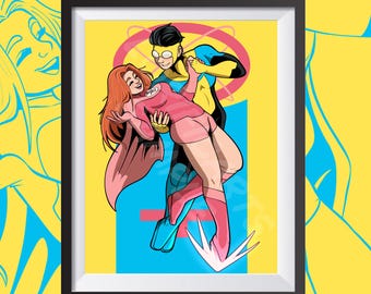 Invincible x Atom Eve - Print