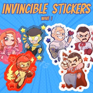 Invincible - 3-inch Stickers