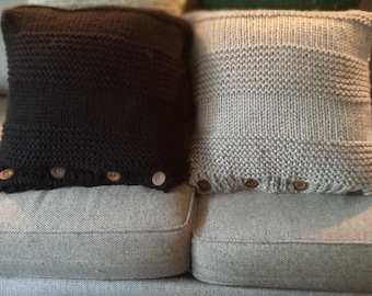 Knitted Throw Pillows