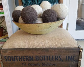 Wool Felted Dryer Balls