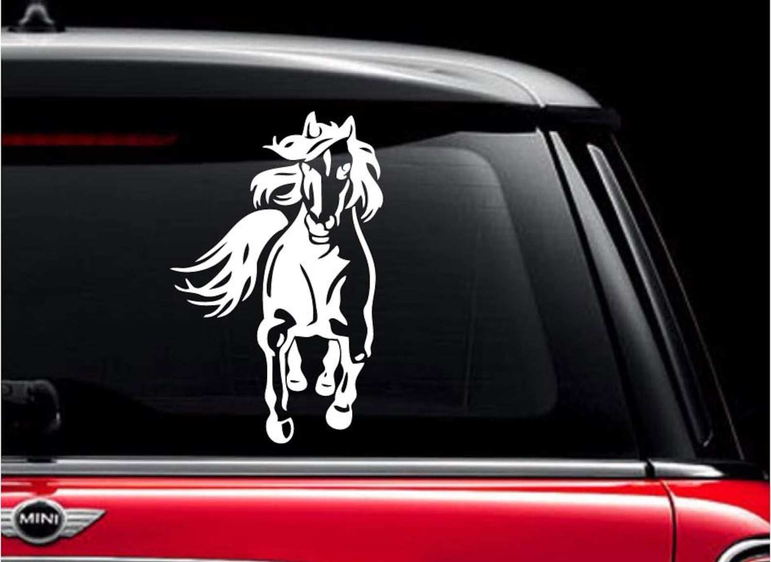 HORSE Vinyl Decal Sticker for Car Automobile Window Laptop Etsy.de