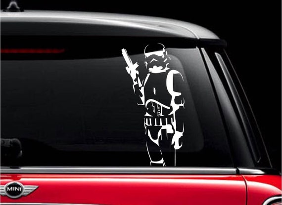 Storm Trooper Star Wars Decal Sticker Vinyl Car Window Wall Decor