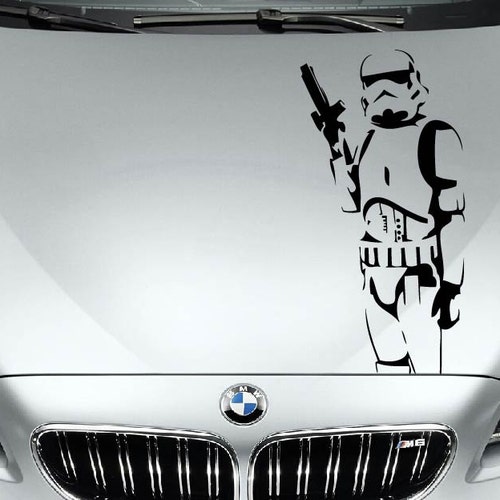Stormtrooper Vinyl Decal Car Window Star Wars Etsy