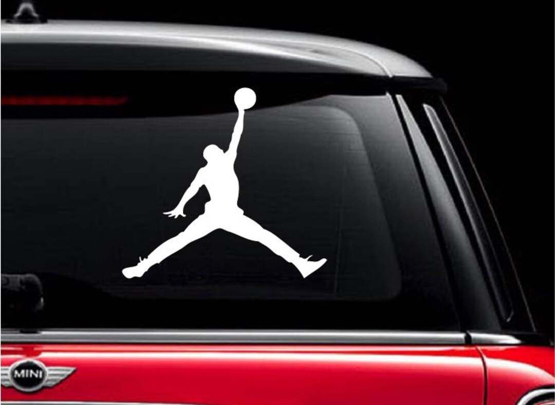 JORDAN Vinyl Decal Sticker for Car Window Laptop Notebook Etsy