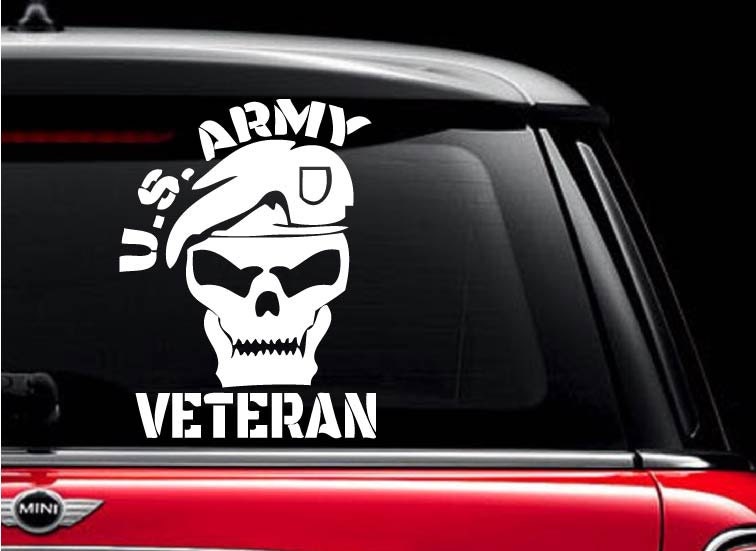 A Us Army Vinyl Decal Sticker For Car Automobile Window Wall Etsy
