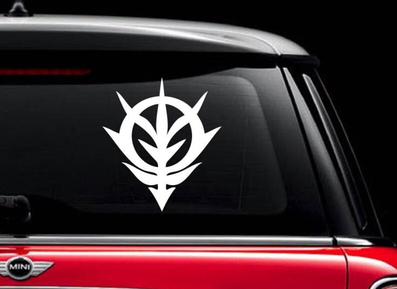Zeon Logo Gundam Vinyl Decal Sticker for Car Window Wall - Etsy Finland