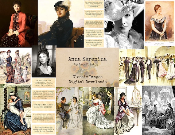 Anna Karenina de Leo Tolstoy Imágenes imprimibles Clásicos - Etsy España Anna Karenina de Leo Tolstoy Imágenes imprimibles Clásicos - Etsy España