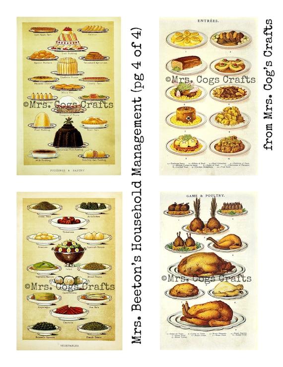 Mrs. Beeton's Book of Household Management - Digital Ephemera