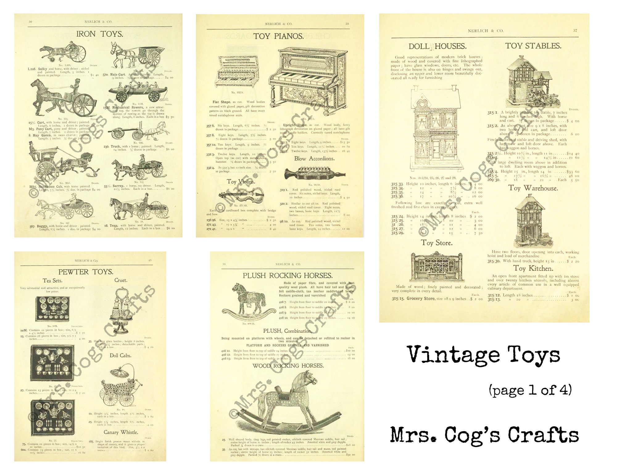 Vintage Toys 1900 Printable Images, Digital Pages, Vintage Sewing, Instant Download, Digital Collage, Ephemera, Antique, Toy Catalog - Etsy Vintage Toys 1900 Printable Images, Digital Pages, Vintage Sewing, Instant Download, Digital Collage, Ephemera, Antique, Toy Catalog - Etsy