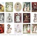Mini Art Kate Greenaway, Printable Images, Digital Download, Miniature ...