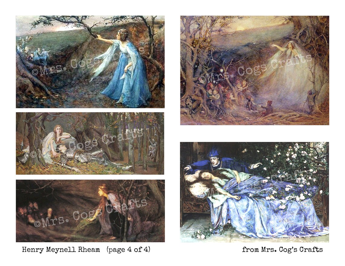 Henry Meynell Rheam - Digital Ephemera Classics, Printable Images ...