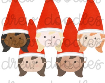 Elf On The Shelf Clipart Etsy