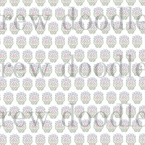 Aquarelle printanière Floral bloc pastel impression numérique papiers arrière-plans 4 x 4 4 x 6 et 5 x 7 - téléchargement immédiat