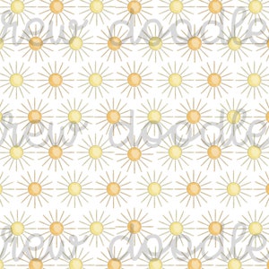 Aquarell Sunshine Print Muster Digital Papers Hintergründe 4x6 7x5 und 5x7 - Instant Download