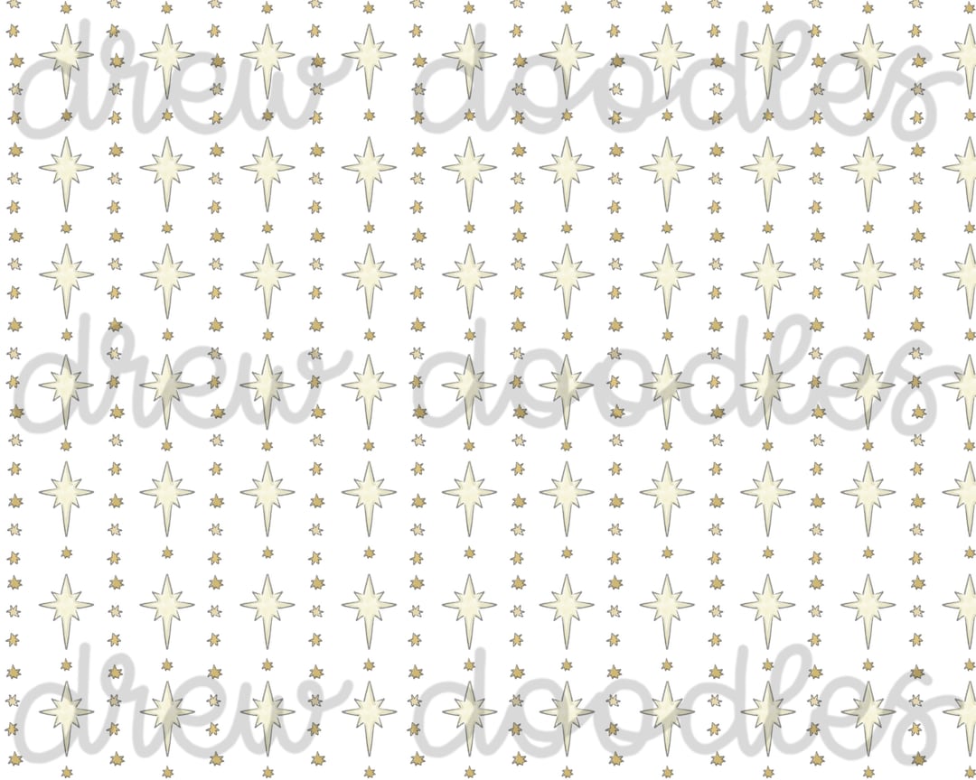 Watercolor Christmas Nativity Star Pattern Print Digital Papers Watercolor Christmas Nativity Star Pattern Print Digital Papers