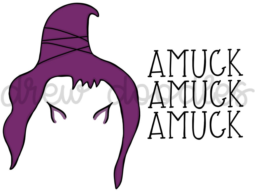 Hocus Pocus Digital Clip Art Set Descarga instantánea | Etsy