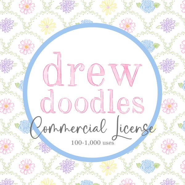 Drew Doodles Commercial License