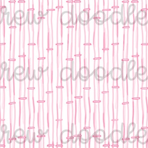 K&ouml;nnte beinhalten: Ein nahtloses Muster mit vertikalen und horizontalen Linien in Rosa. Die Linien sind handgezeichnet und haben einen Aquarell-Effekt.