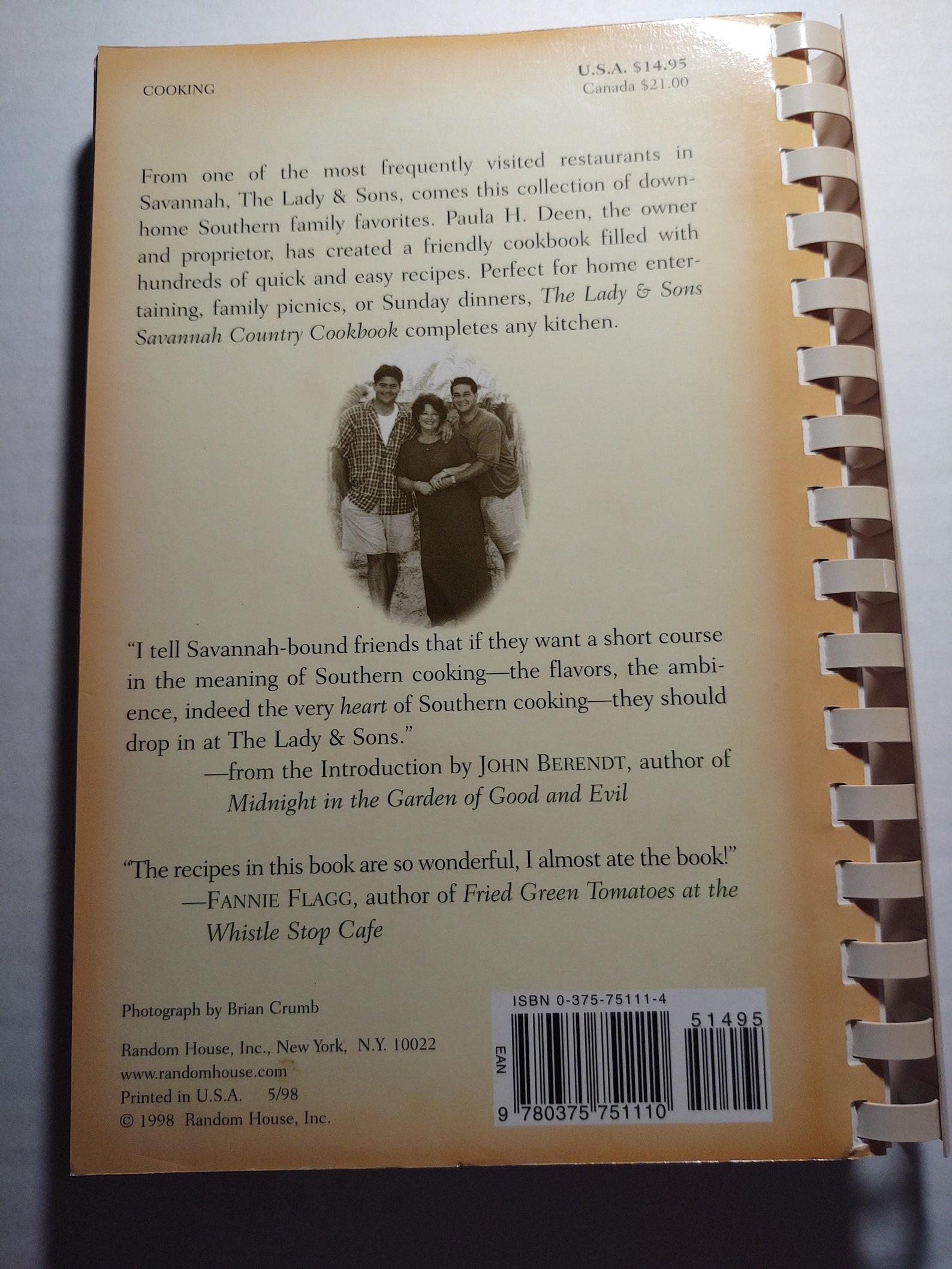 2 Libros Lady and Sons Savannah County 1998 Libro de cocina | Etsy