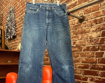 Jeans da uomo Lee Strait Leg in 100% cotone, stile anni '70