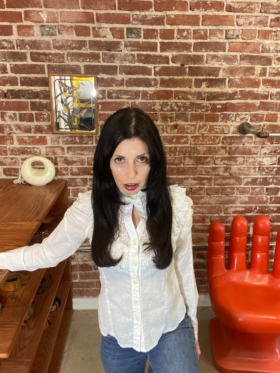 Vintage Victorian Cotton Blouse