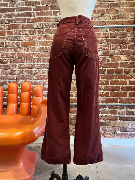 70s Levi’s Cabernet Corduroy Flared Jeans