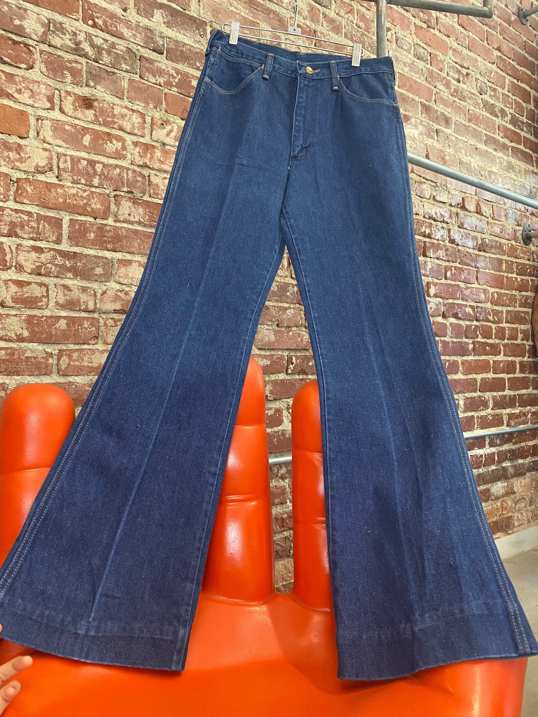 wrangler flare jeans mens