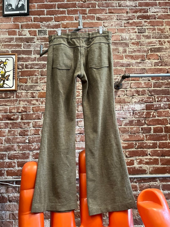 Mens 70s Flared Slacks by Male - image 2