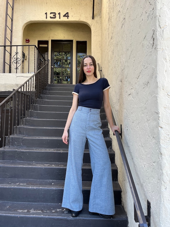 パンツ 70s 80s vintage wide flares pants talon 70s 80s vintage wide flares pants talon（70s Ultra High